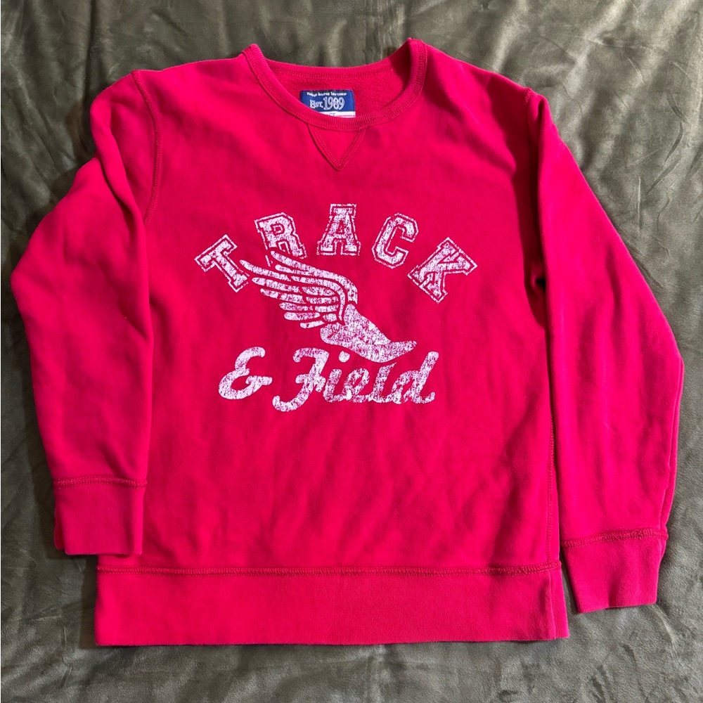 Children’s Place Red Sweater Size XL 14 77% Cotton 23% Polyester Pre Owned